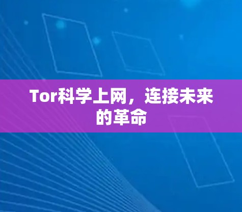 Tor科学上网,连接未来的革命 Tor科学上网,连接未来的革命