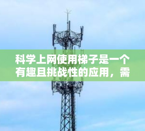 科学上网使用梯子是一个有趣且挑战性的应用，需要考虑多个因素来确保其安全性和稳定性。以下是详细的分析和解决方案