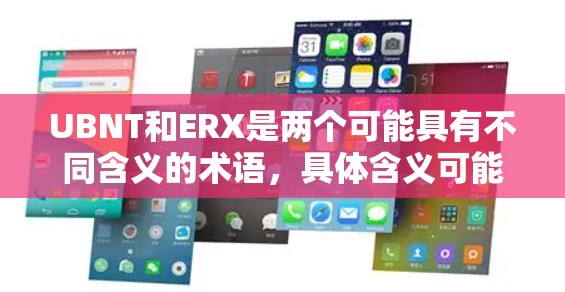 UBNT和ERX是两个可能具有不同含义的术语，具体含义可能因上下文而异。以下是对这两个术语的初步理解