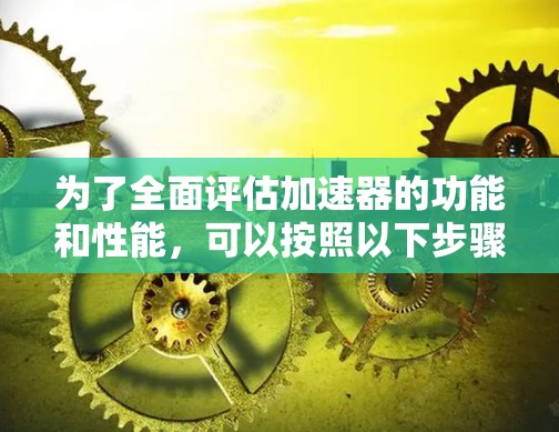 为了全面评估加速器的功能和性能，可以按照以下步骤进行测试