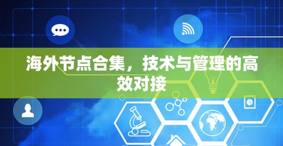 海外节点合集，技术与管理的高效对接
