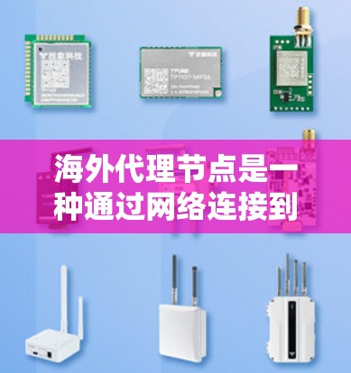 海外代理节点是一种通过网络连接到本地服务器的设备，通常位于不同的国家或地区的网络环境中。以下是对海外代理节点的详细分析