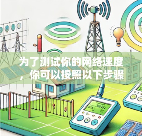 为了测试你的网络速度，你可以按照以下步骤进行