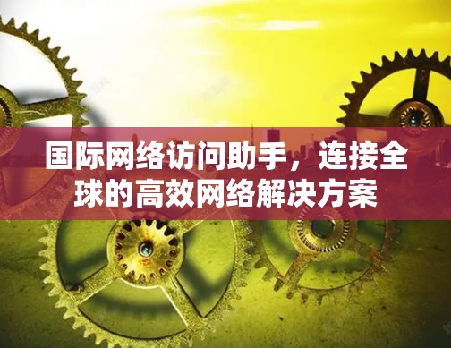国际网络访问助手，连接全球的高效网络解决方案