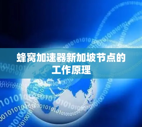 蜂窝加速器新加坡节点的工作原理