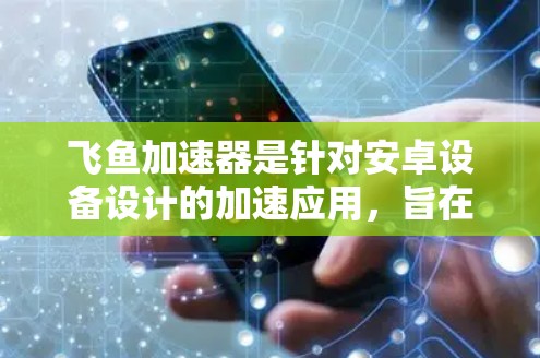 飞鱼加速器是针对安卓设备设计的加速应用，旨在加快下载速度。以下是它的关键信息和使用步骤