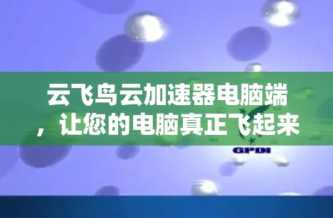 云飞鸟云加速器电脑端，让您的电脑真正飞起来