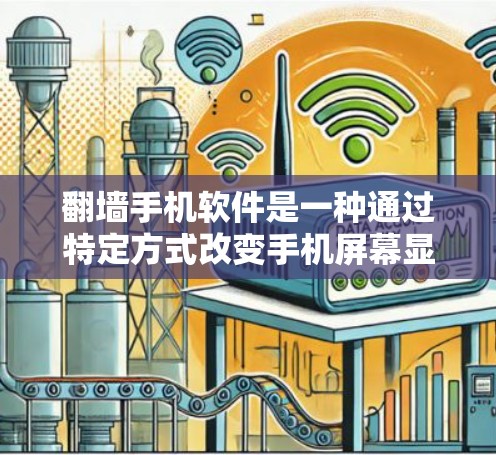 翻墙手机软件是一种通过特定方式改变手机屏幕显示的移动设备技术，通常涉及加密、设备通信和数据传输。以下是对该技术的详细分析