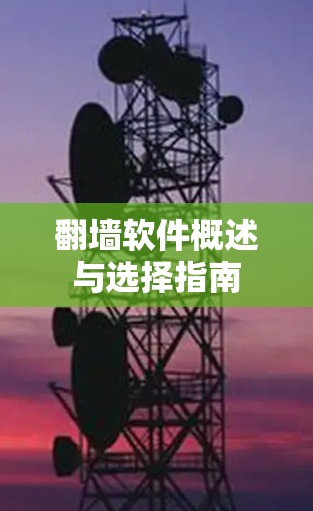 翻墙软件概述与选择指南