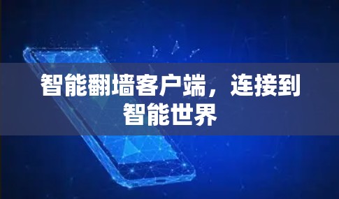 智能翻墙客户端，连接到智能世界