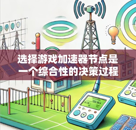 选择游戏加速器节点是一个综合性的决策过程，需考虑多个因素以找到最适合自己的解决方案。以下是详细的步骤指南