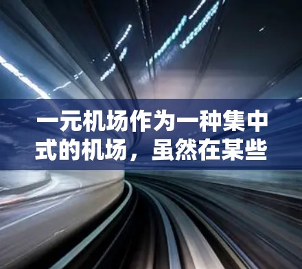 一元机场作为一种集中式的机场，虽然在某些方面可能带来效率上的优势，但也面临诸多潜在的缺点。以下是对一元机场可能存在的主要缺点的总结