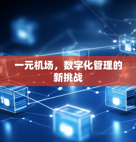 一元机场，数字化管理的新挑战