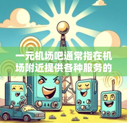 一元机场吧通常指在机场附近提供各种服务的咖啡馆。以下是一些在机场附近提供服务的咖啡馆推荐